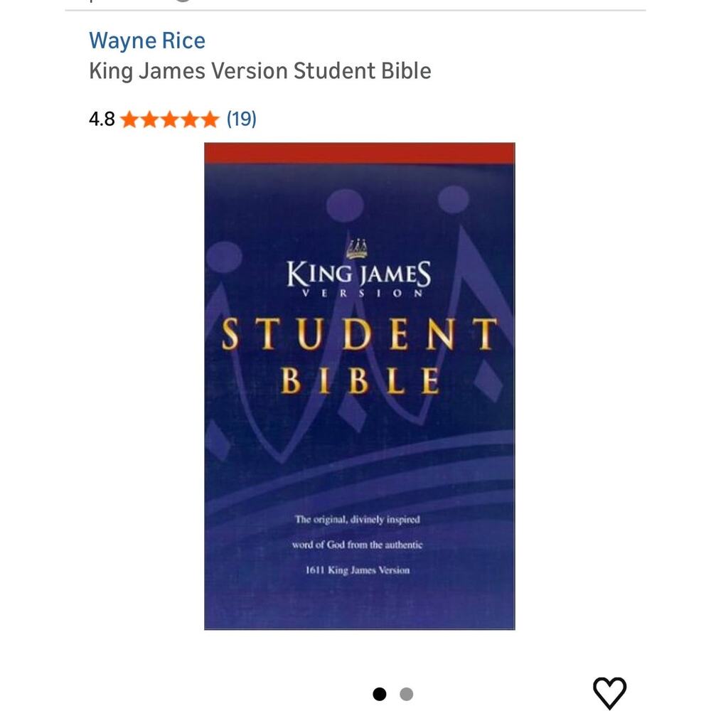 King James Version Student Bible